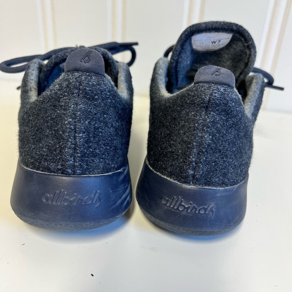 Allbirds Wool Runner ReRun Women's Navy Athletic Shoes size  7 - Picture 4 of 7